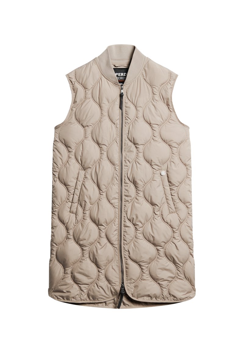 Superdry & Co Bodywarmer beige Superdry & Co Bodywarmer beige
