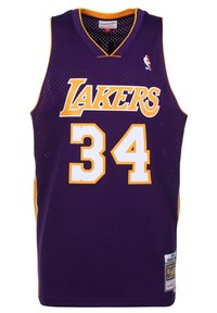 Mitchell & Ness - NBA LOS ANGELES LAKERS SHAQUILLE O´NEAL - Športne kratke hlače - purple Miniaturna slika 1