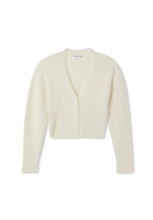 Cardigan - bianco lana
