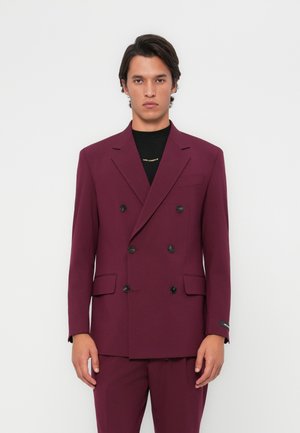 JACKET SLEEK - Sakko - merlot