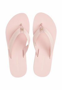 Tommy Hilfiger WEBBING TONAL LOGO - Pool shoes - foggy pink