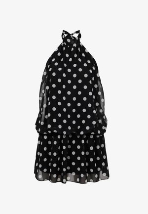Cloud 5ive, CHIFFON DRESS - Robe de jour - black white