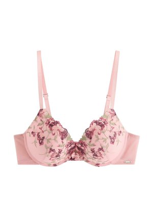 Lindex, LINDEX ELLA M – MALVA PUSH-UP BRA WITH LACE LINDEX - Push-up-bh'er - dusty pink