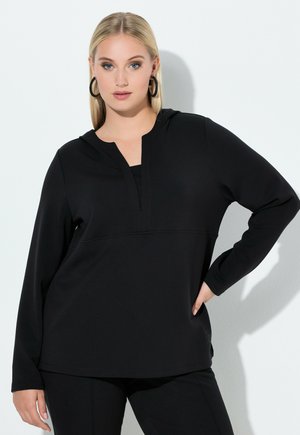 Hættetrøje - black