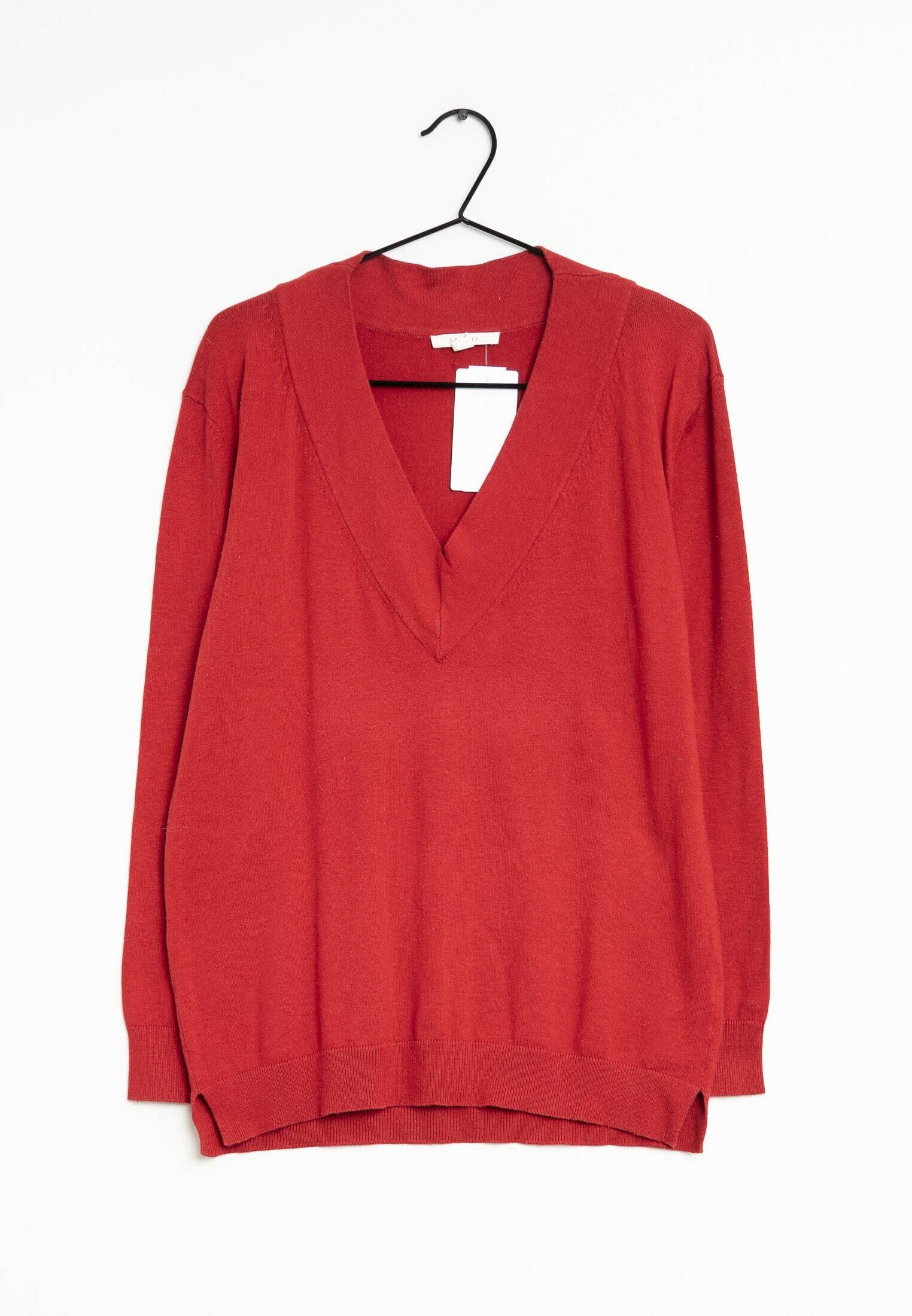 Strickpullover Damen Pullover Di Strick Orsay Rote Strickpullover