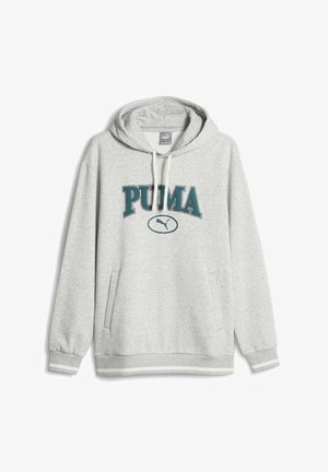 Puma SQUAD - Mikina s kapucí - light gray heather