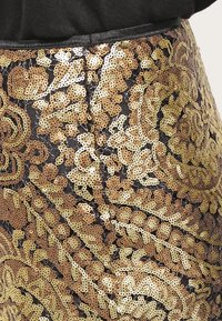 Anna Field Gonna a tubino - gold-coloured