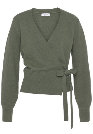 LASCANA WICKEL - Strickjacke - grün