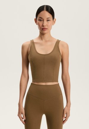 EVERMOVE TANK - Top - brown