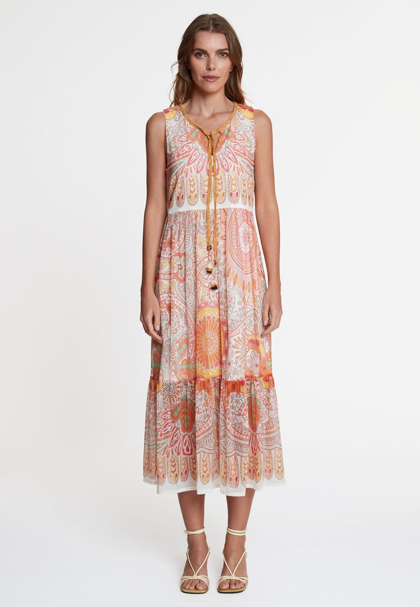 MIDI WELMA - Freizeitkleid - orange