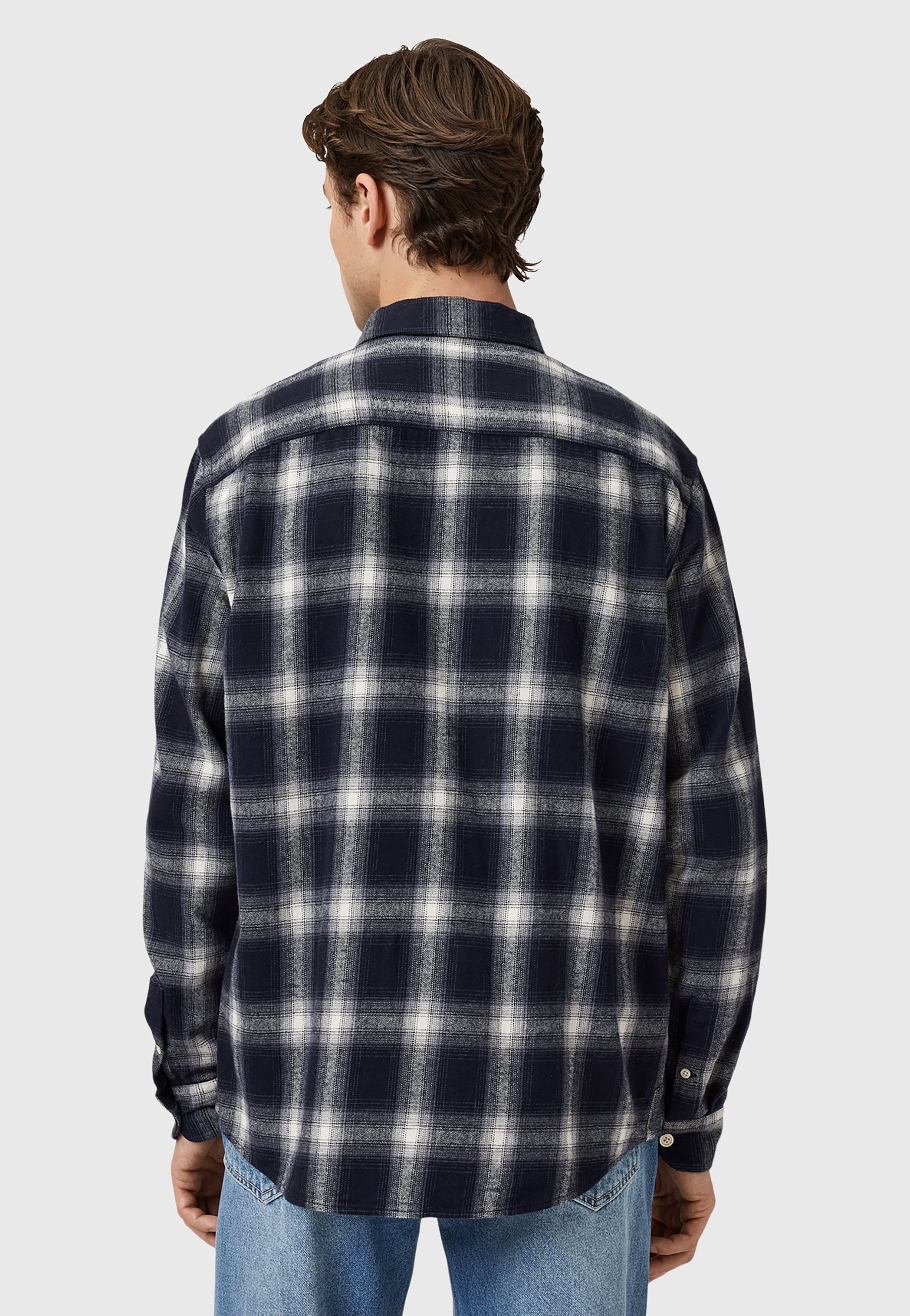 AllSaints HAVEN CHECK - Shirt - azzurra blue/dark blue - Zalando.co.uk
