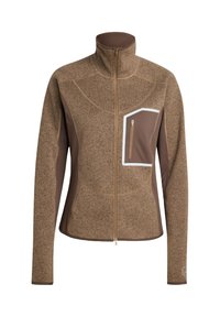 CLIMAWARM RUNNING - Vetoketjullinen college - brown moss   umber