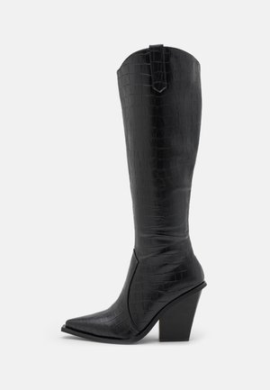 Bottes à talons hauts - black