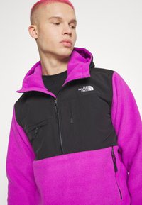 The North Face DENALI ANORAK - Sweatshirt com capuz - purple cactus flower