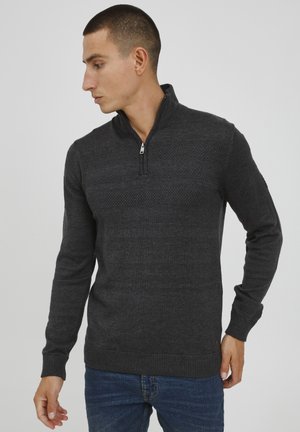 SDBAMARO - Strickpullover - dark grey melange