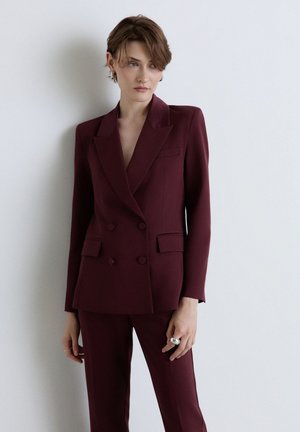 Calliope, GIACCA TINTA UNITA - Blazer - prugna