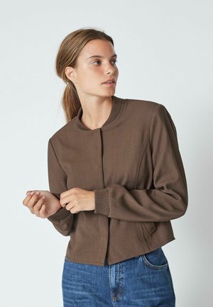 NEW BOSTON - Lichte jas - walnut