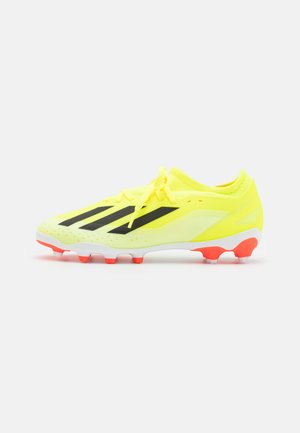 X CRAZYFAST LEAGUE MG - Voetbalschoenen met kunststof noppen - team solar yellow/core black/footwear white