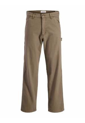 JPSTEDDIE CARPENTER - Pantalon classique - walnut