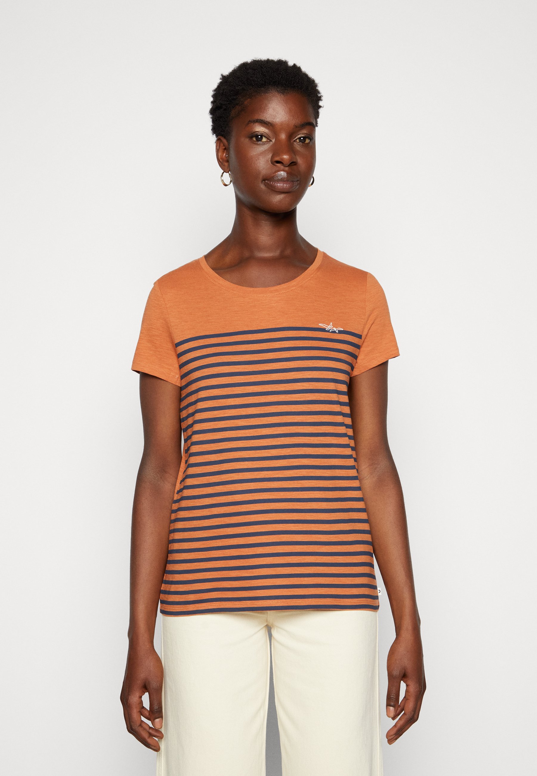 Pantalon Tapered Relaxed Tom Tailor Femme - Coupe Confortable - 97% Coton, 3% Élasthanne