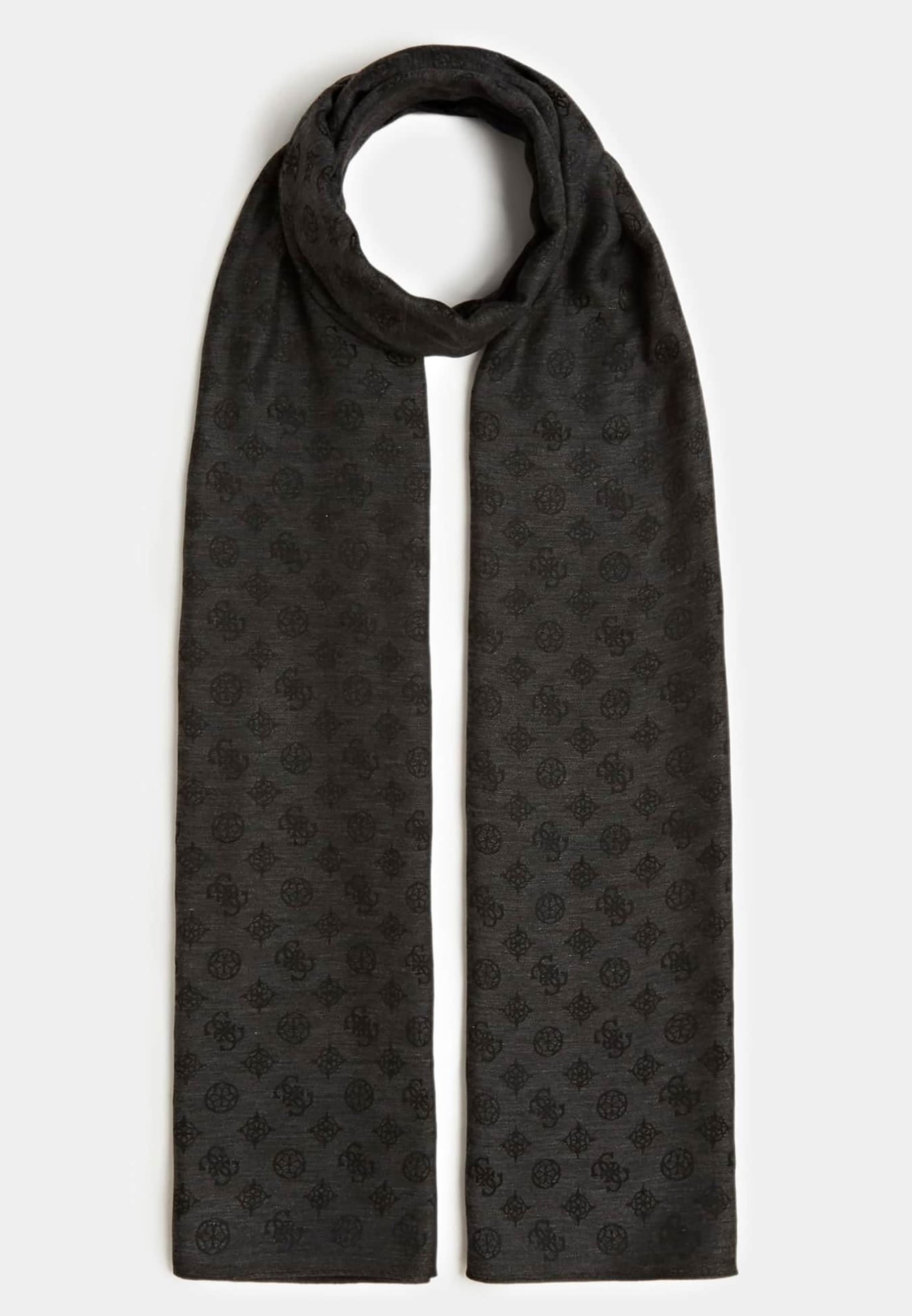 guess black scarf