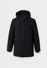 TOM TAILOR SNOW COAT - Zimski kaput - black