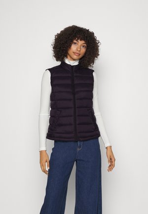 VIMINSK SHORT WAISTCOAT - Waistcoat - black