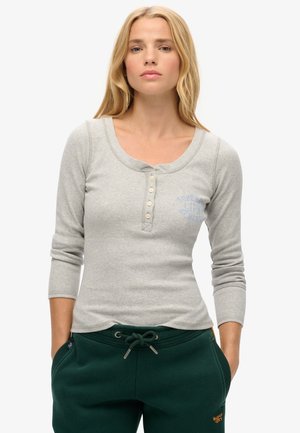 Superdry & Co ATHLETIC  - Longsleeve - ice grey marl