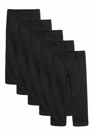 REGULAR FIT - PULL ON WAIST SCHOOL 5 PACK  - Pantaloni - black