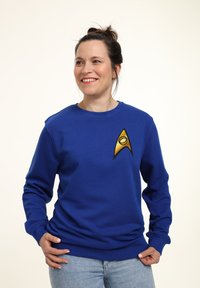 Henry Tiger STAR TREK SCIENCE BADGE - Mikina - royal blue