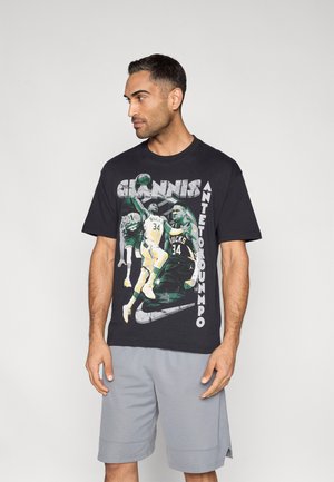MILWAUKEE BUCKS GIANNIS ANTETOKOUNMPO TEE - Article de supporter d'équipe de club - black