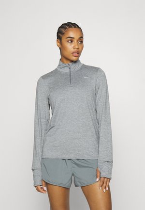 Nike Performance SWIFT TOP - Longsleeve - smoke grey