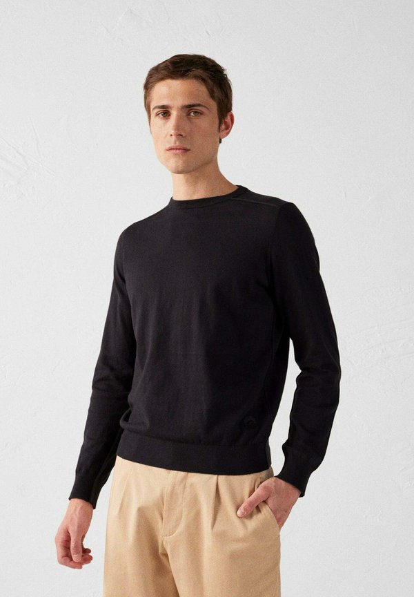 EN COL ROND HADRIEN - Strickpullover - noir