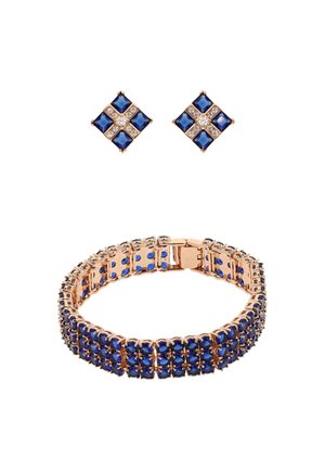SET - Øreringe - rose gold navy
