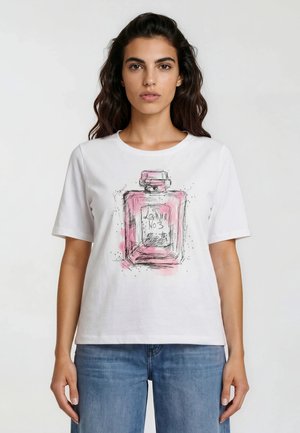 MILANO ITALY, MILANO ITALY T-SHIRT RUNDHALS MIT PRINT - Print T-shirt - offwhite