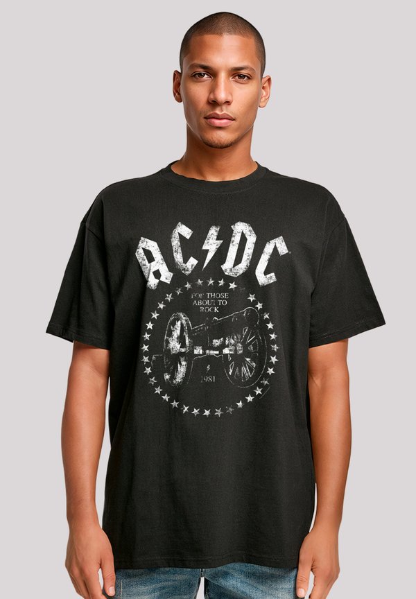 ACDC WE SALUTE YOU CANNON - T-Shirt print - schwarz