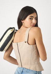 BLANCHE DALLAS - Top - oxford tan