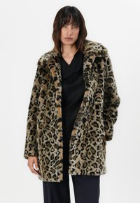 TWINSET OVERCOAT - Manteau classique - nero/coffee