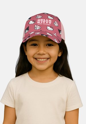 Hello Kitty, HELLO KITTY KAPPE FRIENDS CAP BASECAP BASEBALLKAPPE VERSTELLBAR - Cap