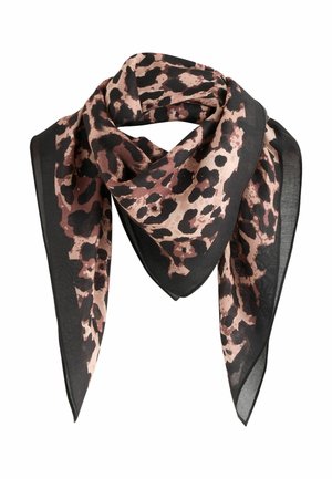 SQUARE  - Fular - leopard print