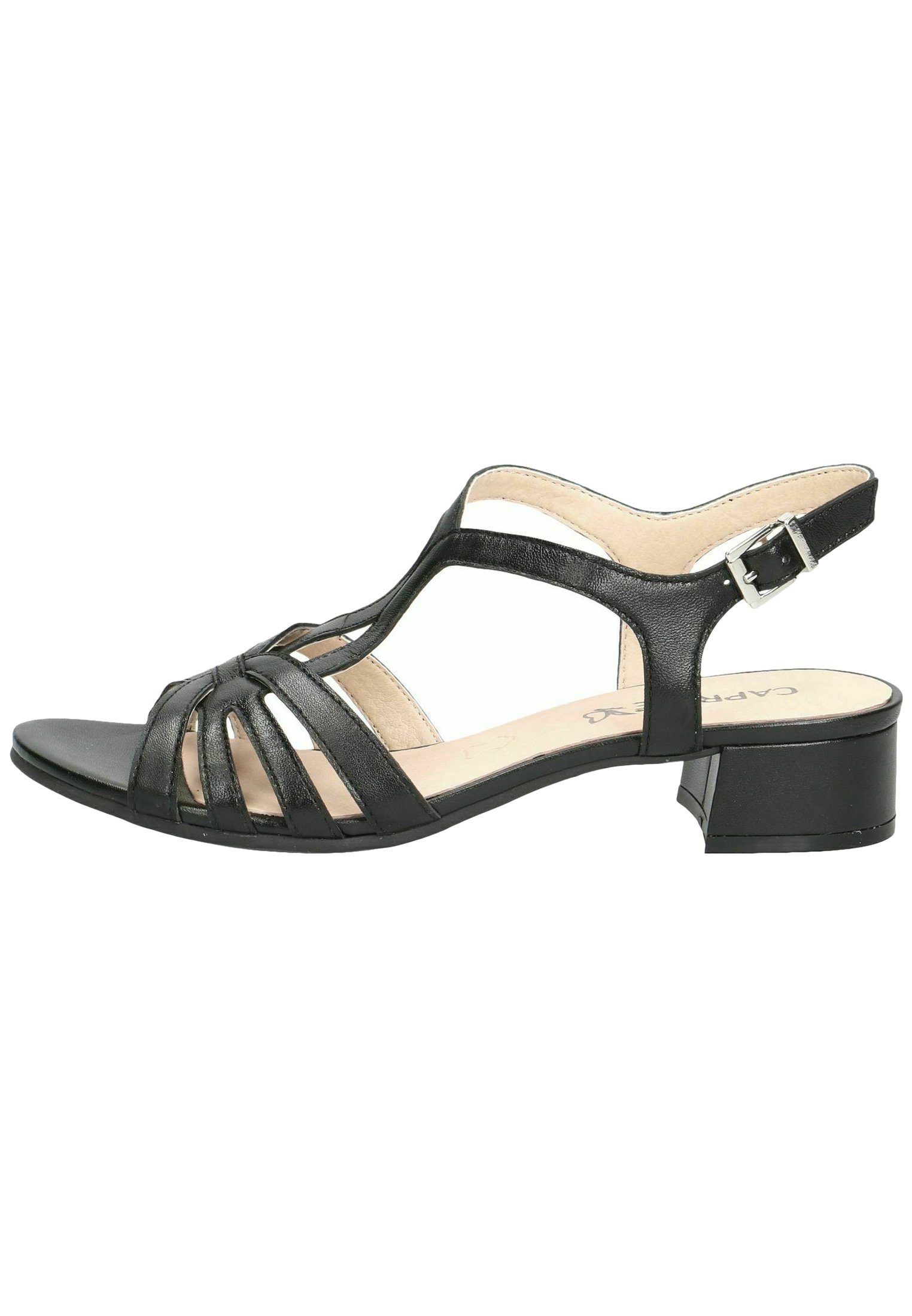 Caprice SANDALETTE - Sandali - black nappa/nero - Zalando.it