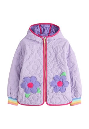 Little Bird FLOWER QUILTED JACKET - Overgangsjakke - lilac purple