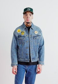 Lee RELAXED RIDER JACKET - Traper jakna - darkblue