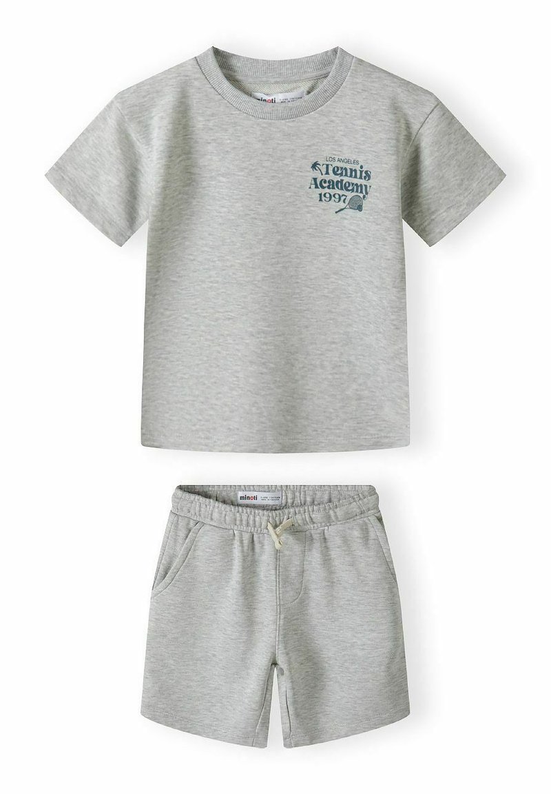 MINOTI SET - Trainingsbroek - mottled grey/grijs gemêleerd - Zalando.nl