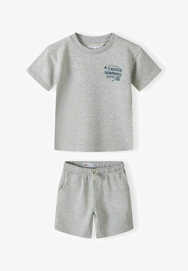 Minoti Set MINOTI SET - Trainingsbroek - mottled grey/grijs gemêleerd - Zalando.nl
