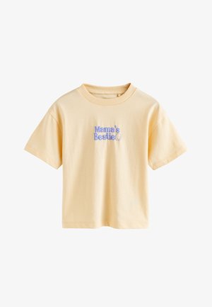 Next, REGULAR FIT - SHORT SLEEVE SMALL GRAPHIC T-SHIRT . - Triko s potiskem - yellow mama's bestie