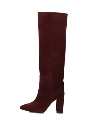 Laarzen - dark burgundy serraje anteado