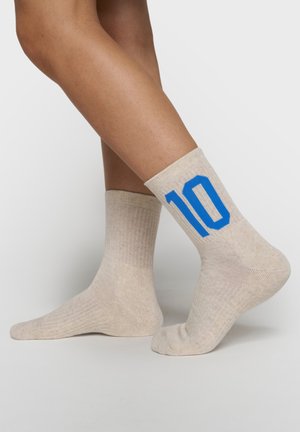 10DAYS, 10DAYS ACCESSORIES SOCKS BASEBALL 10 - Sokken - soft white melee