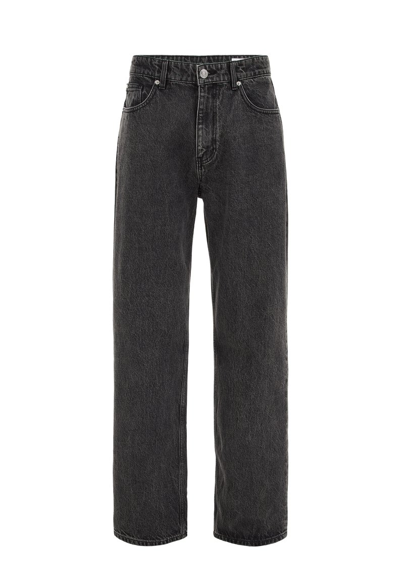WE Fashion BLUE RIDGE - Relaxed fit jeans - black - Zalando