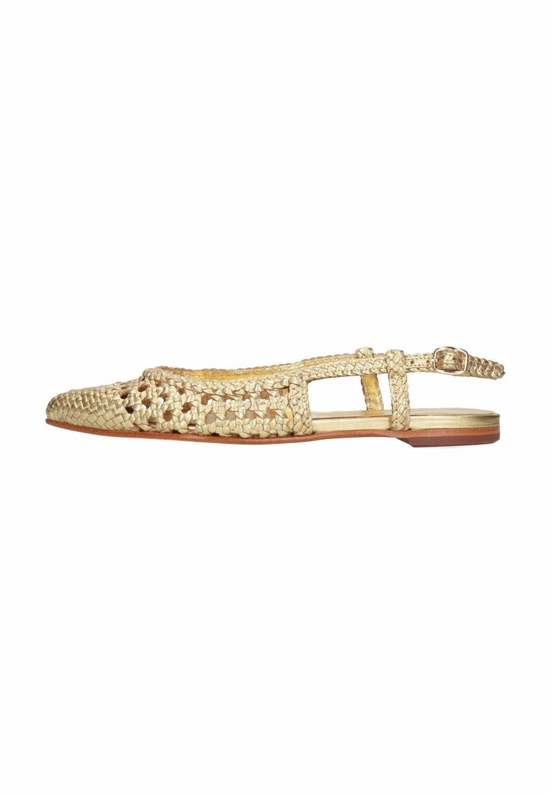 melvin & hamilton Slingback ballerina´s goudkleurig melvin & hamilton Slingback ballerina´s goudkleurig